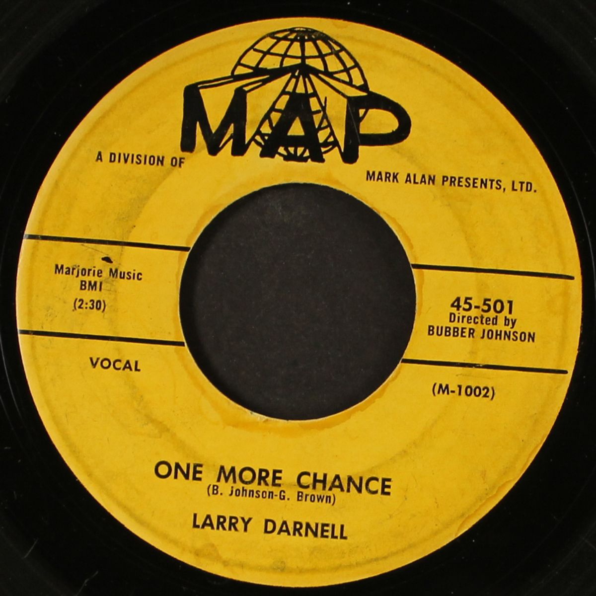flame of love / one more chance by LARRY DARNELL & GROUP