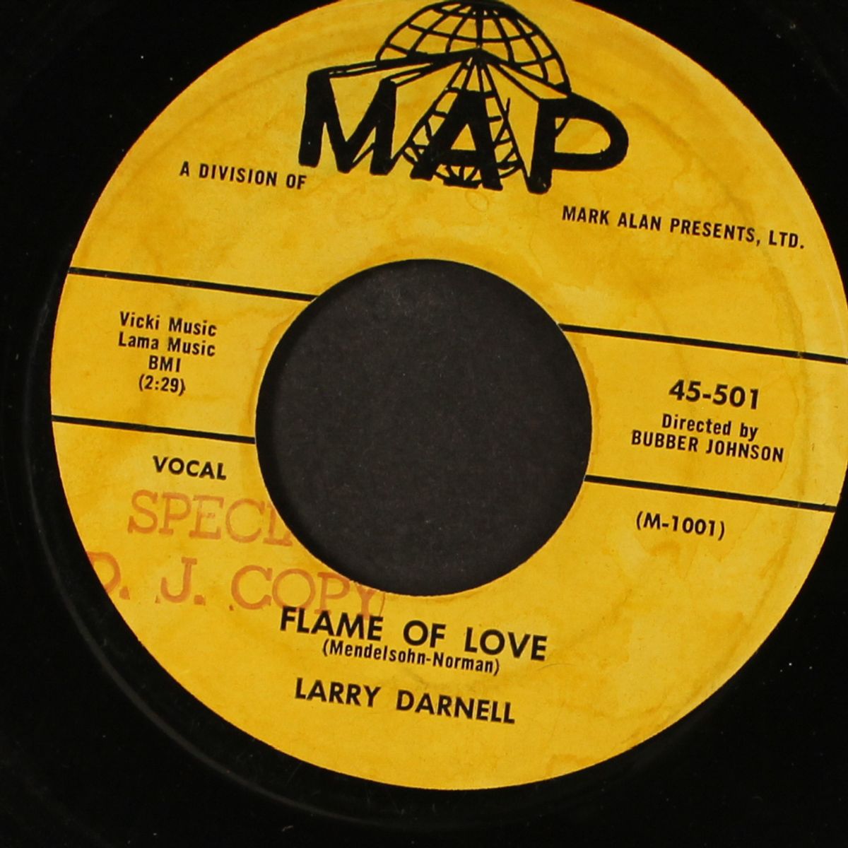 flame of love / one more chance by LARRY DARNELL & GROUP