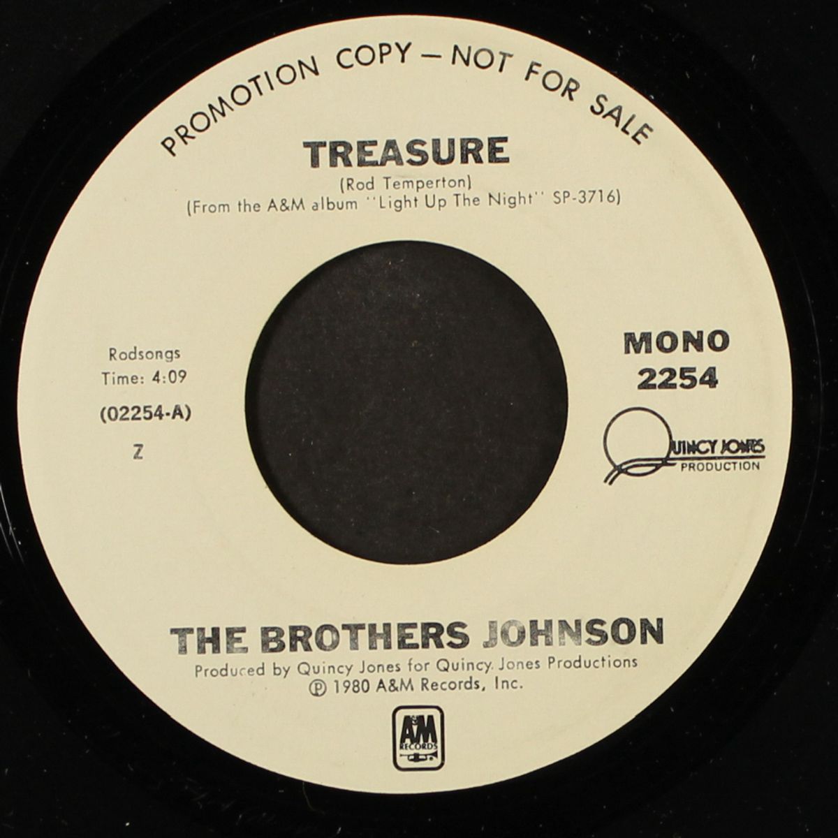 treasure / mono by BROTHERS JOHNSON