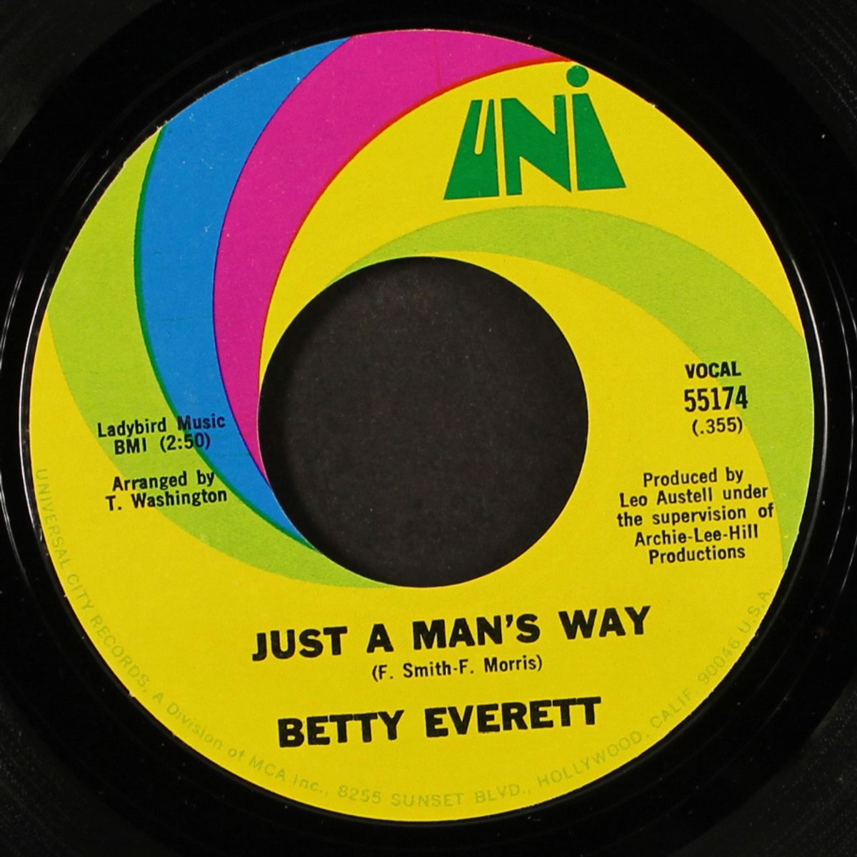 been a long time / just a man's way by BETTY EVERETT