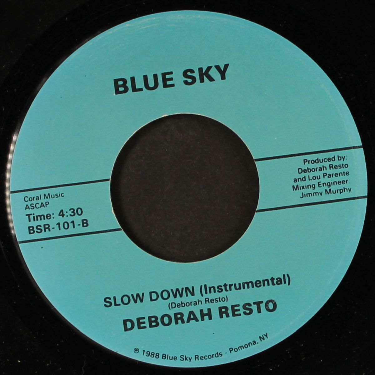 slow down / instro by DEBORAH RESTO