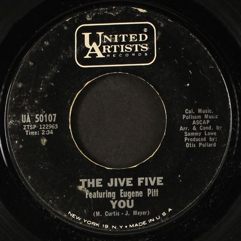 JIVE FIVE FEAT. EUGENE PITT
