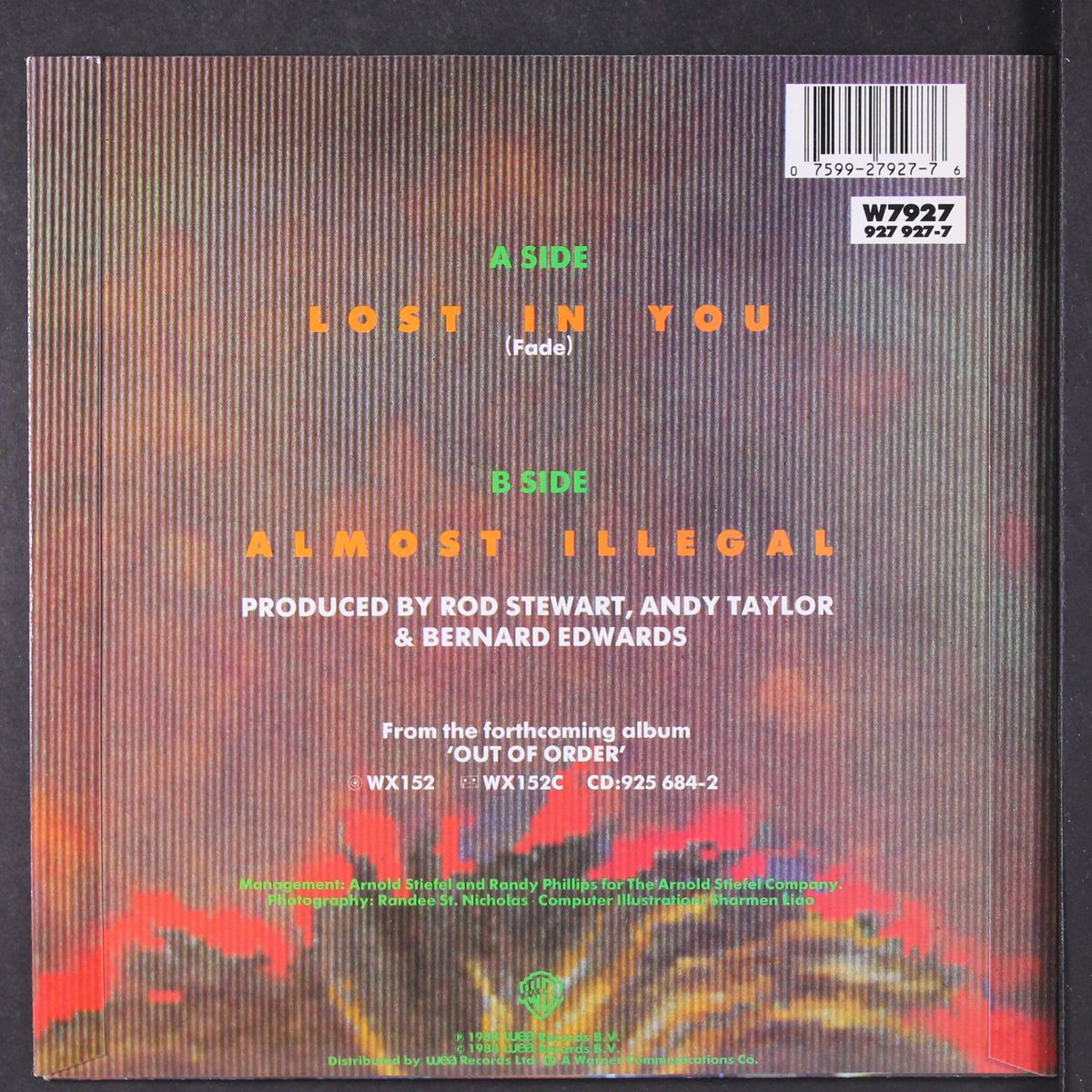 lost in you / almost illegal by ROD STEWART