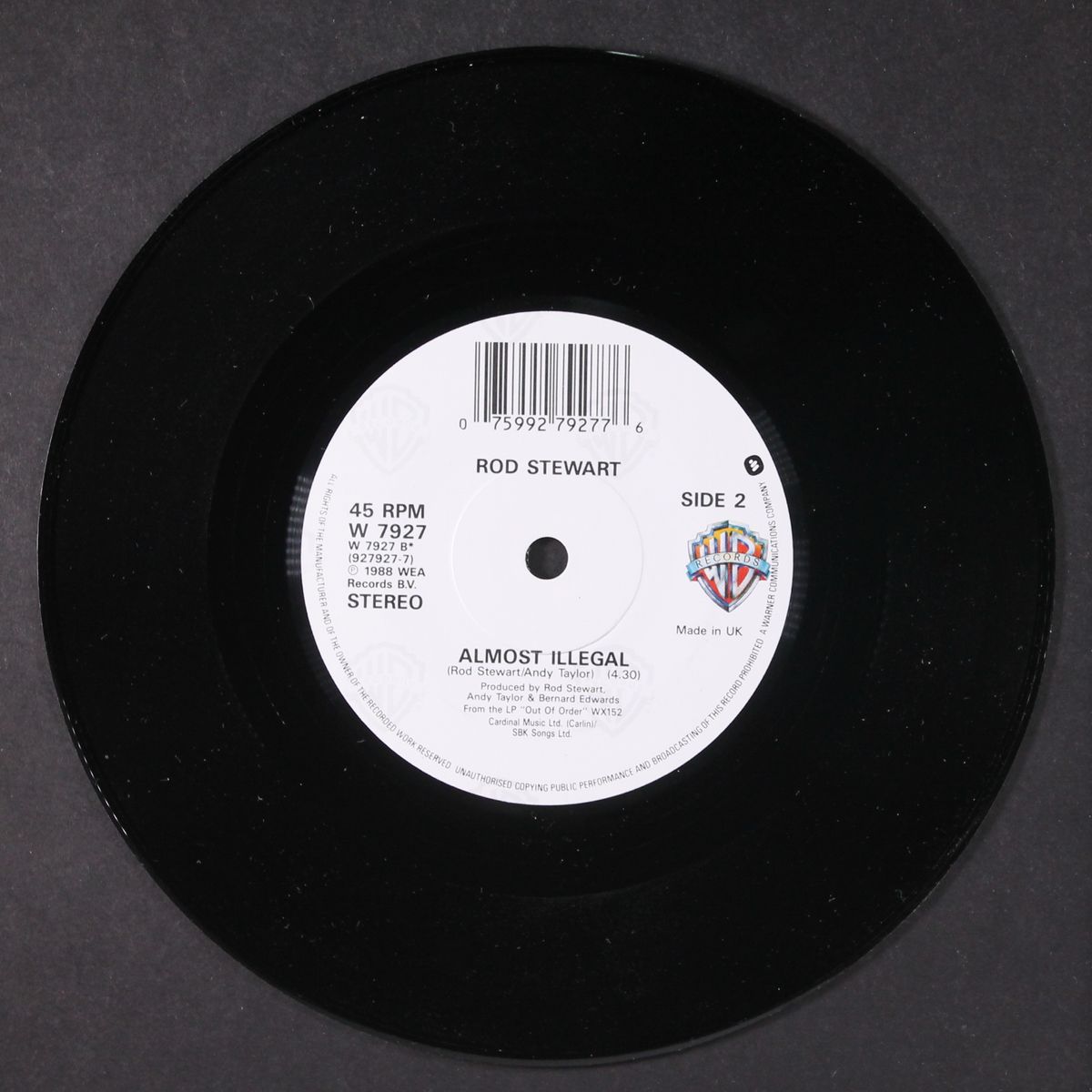 lost in you / almost illegal by ROD STEWART