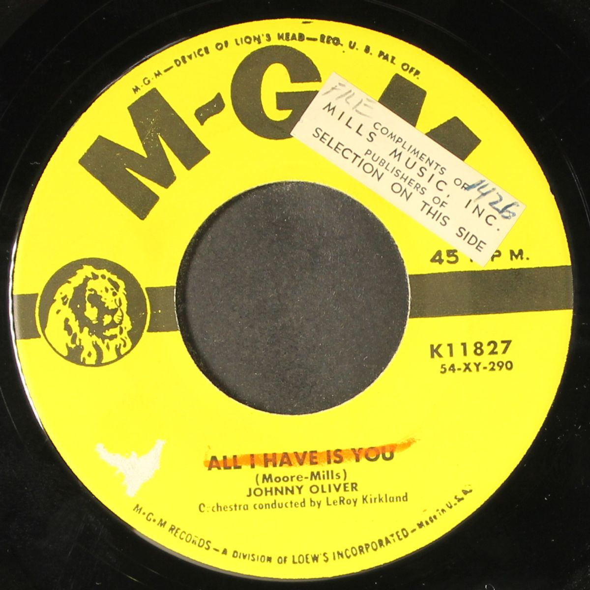 sing the blues / all i have is you by JOHNNY OLIVER