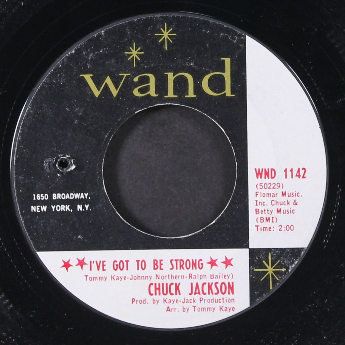 i've got to be strong / where did she stay by CHUCK JACKSON