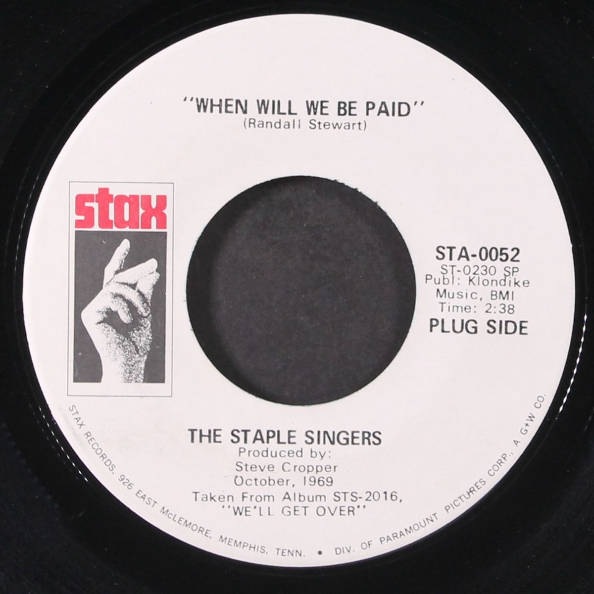 when will we be paid / same by STAPLE SINGERS