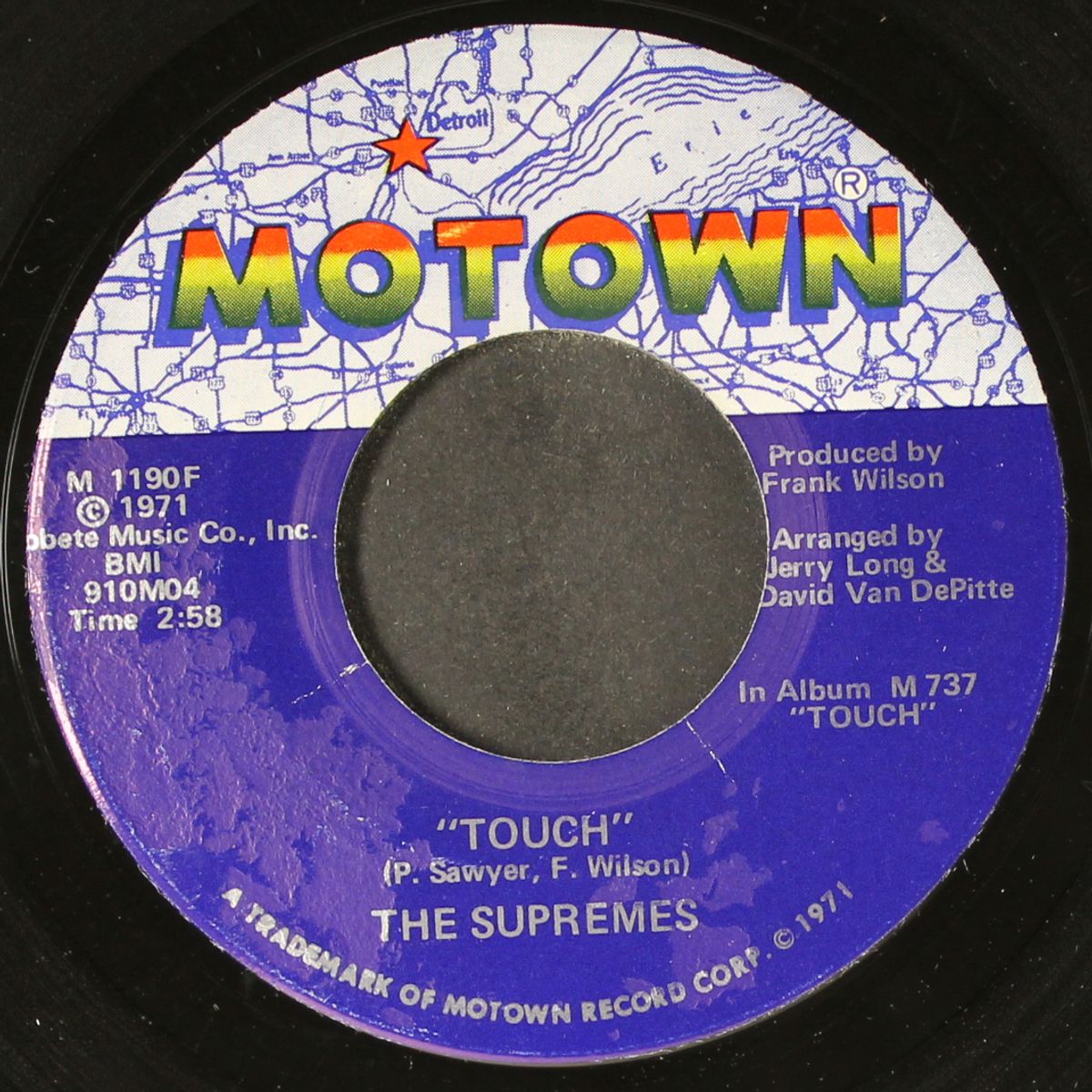it's so hard for me to say good-bye / touch by SUPREMES