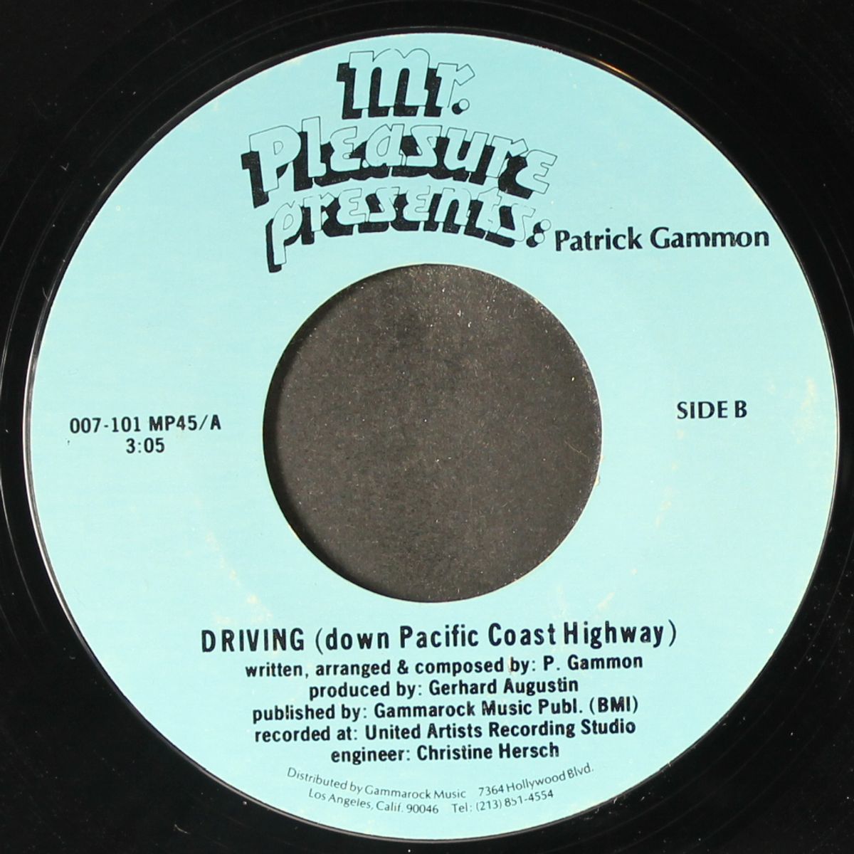 party hardy / driving by PATRICK GAMMON