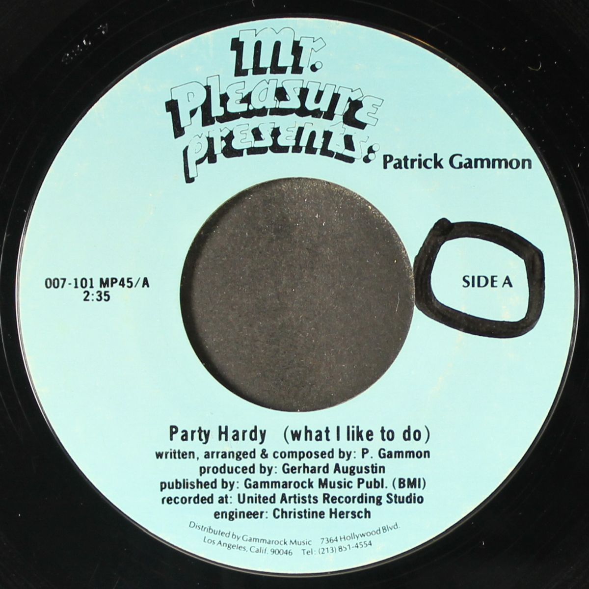 party hardy / driving by PATRICK GAMMON