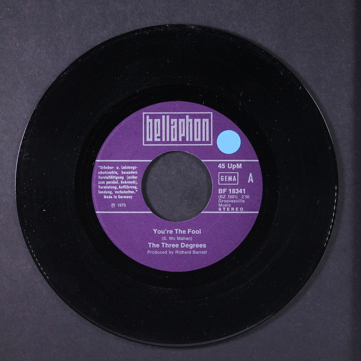 you're the fool / lonely town by THREE DEGREES
