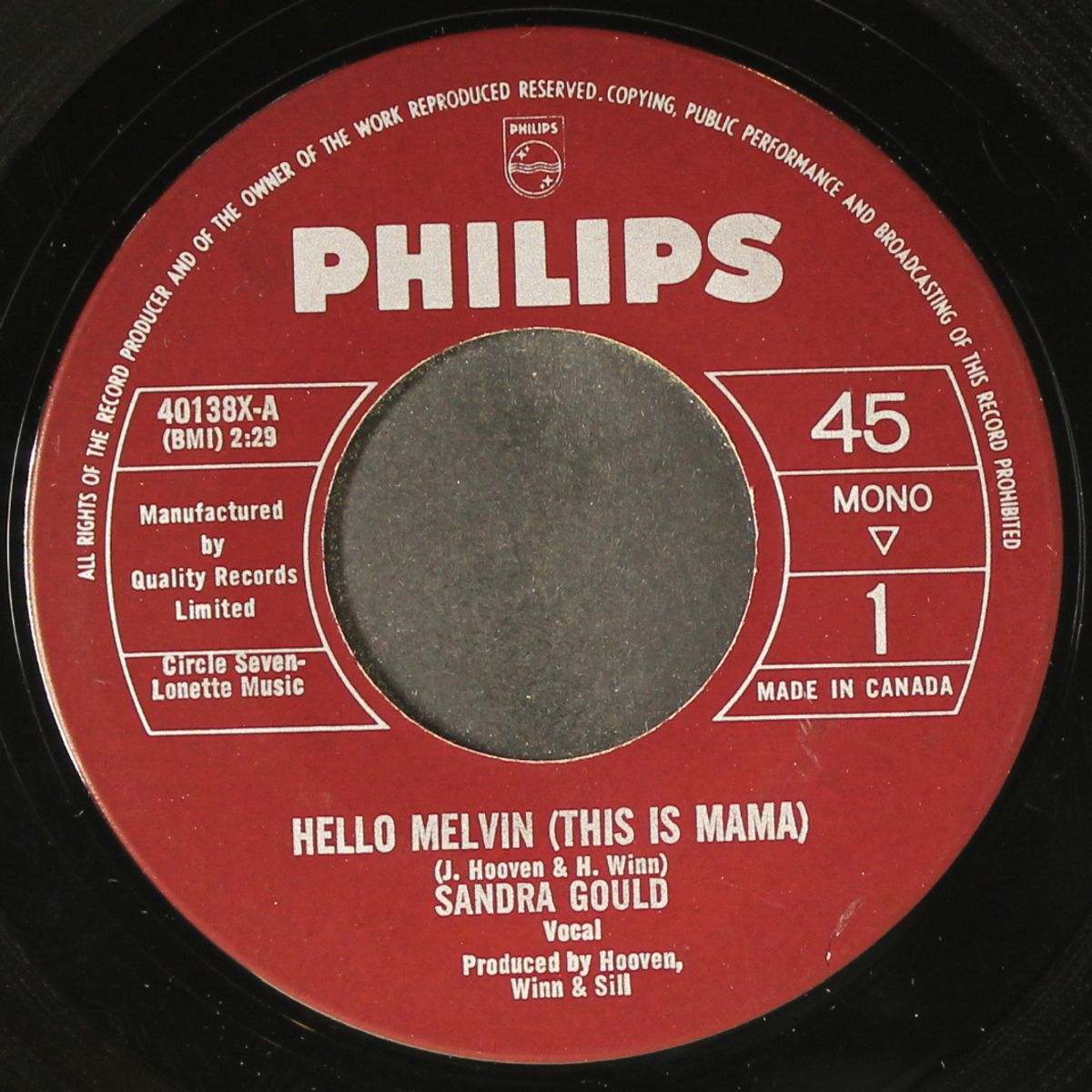 hello melvin / my son the surfer by SANDRA GOULD