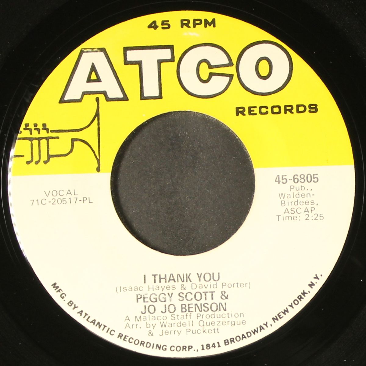 i thank you / spreadin' love by PEGGY SCOTT & JO JO BENSON