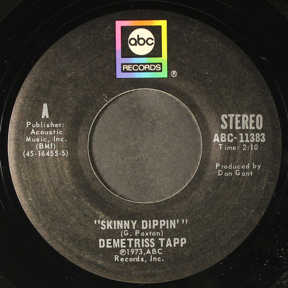 skinny dippin' / just let me make believe by DEMETRISS TAPP