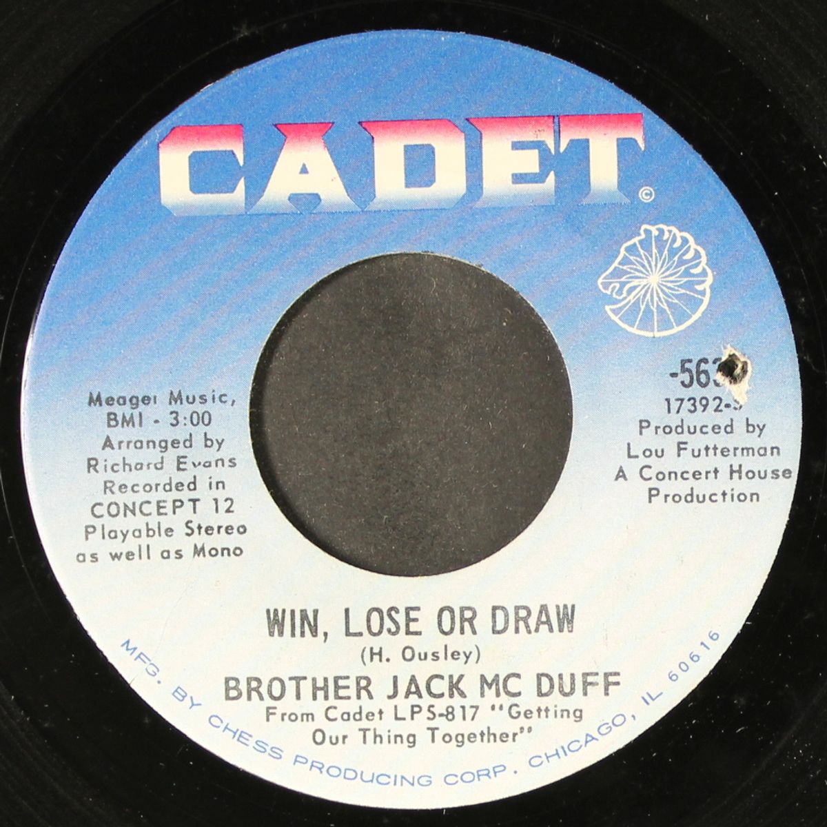 black is! / win, lose, or draw by BROTHER JACK MCDUFF