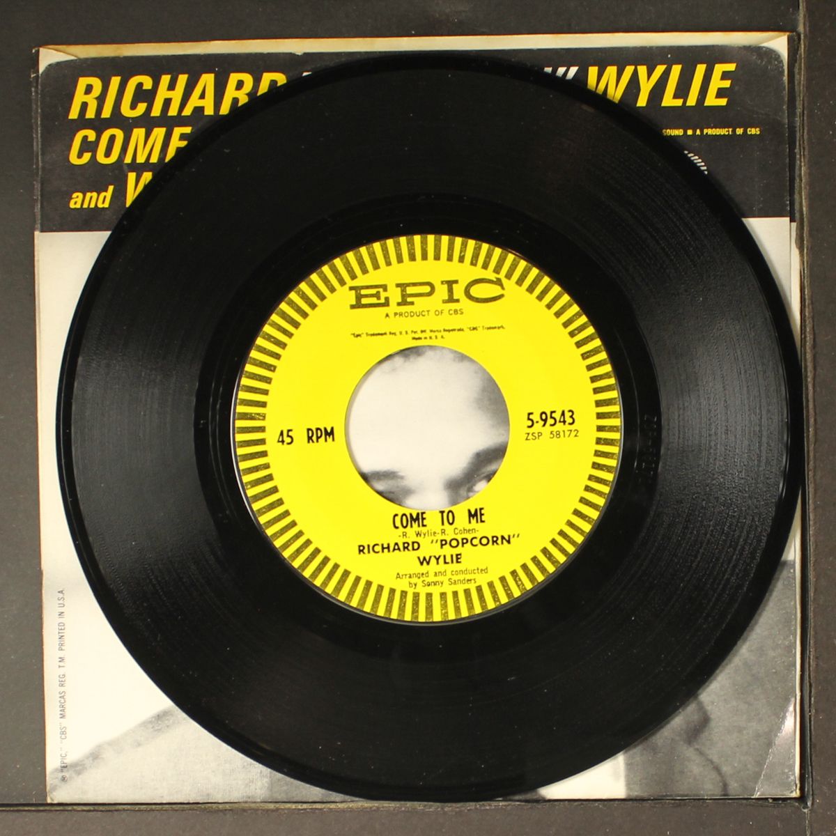 come to me / wedding bells by RICHARD 'POPCORN' WYLIE