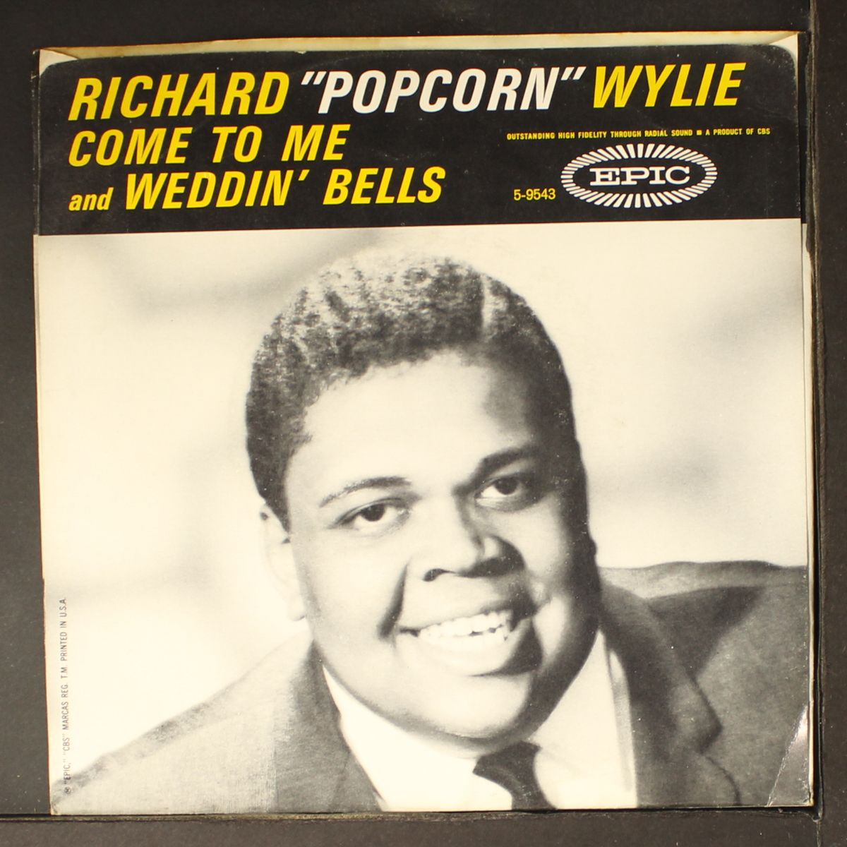 come to me / wedding bells by RICHARD 'POPCORN' WYLIE