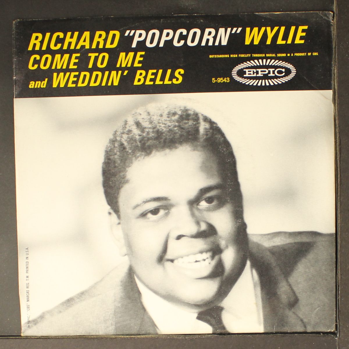 come to me / wedding bells by RICHARD 'POPCORN' WYLIE