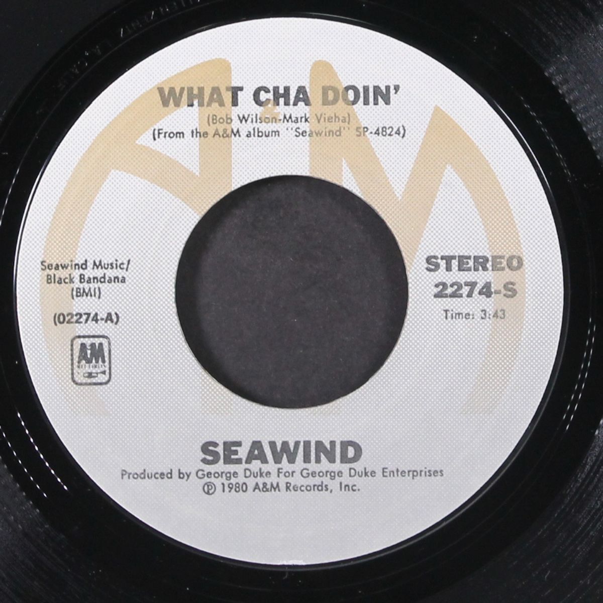 what cha doin' / i need your love by SEAWIND