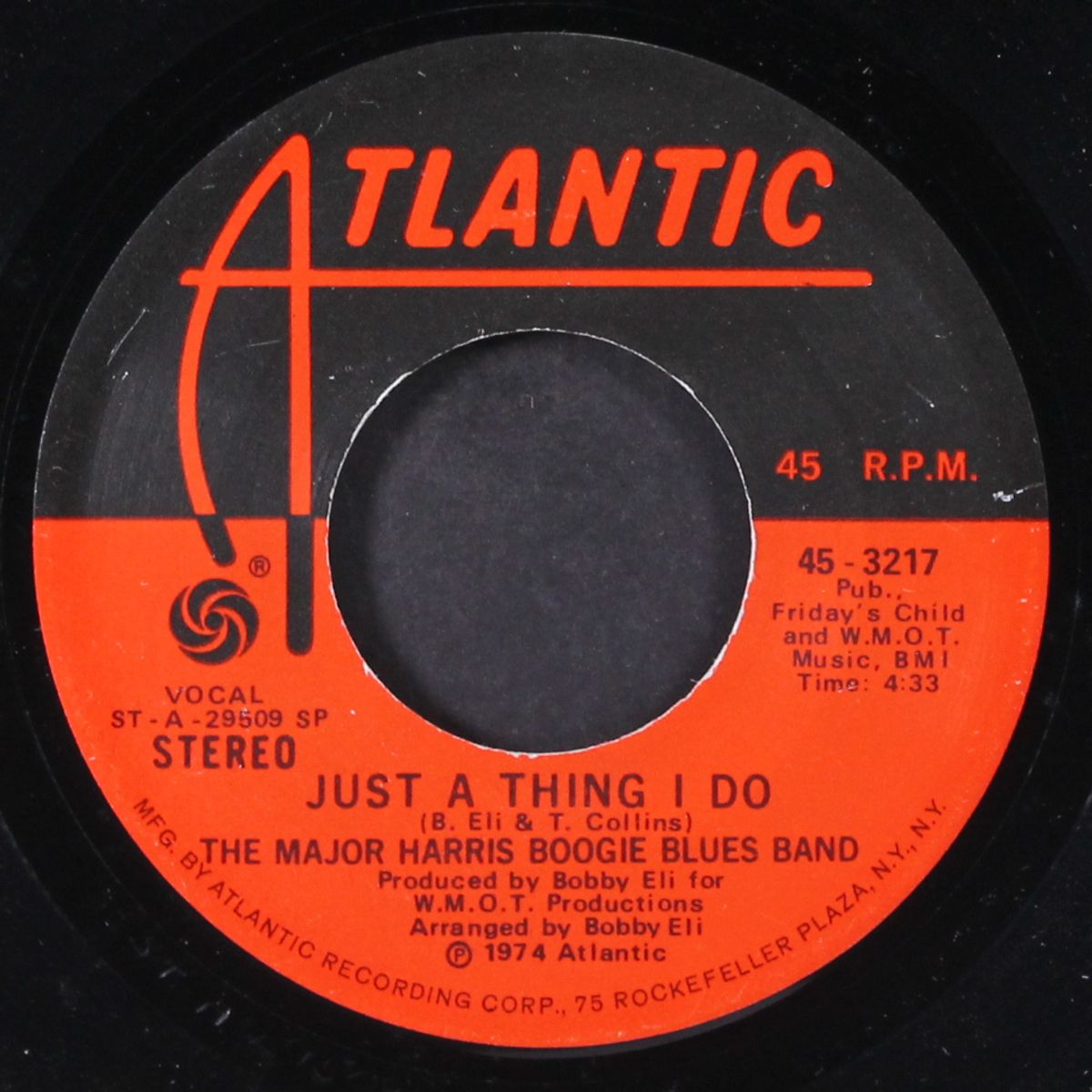 each morning i wake up / just a thing i do by MAJOR HARRIS