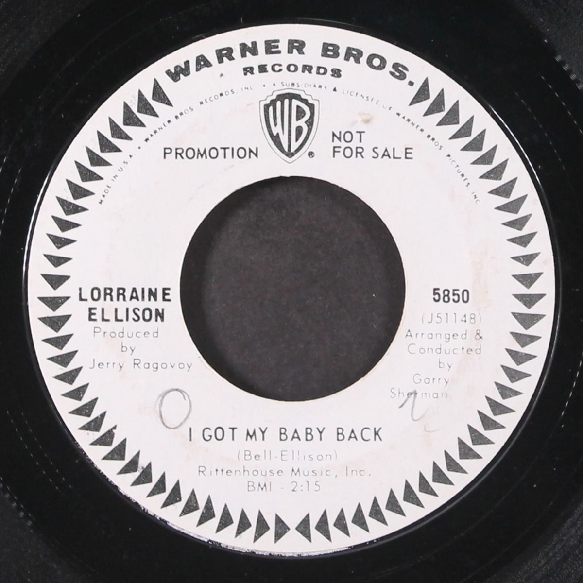 i got my baby back / stay with me by LORRAINE ELLISON