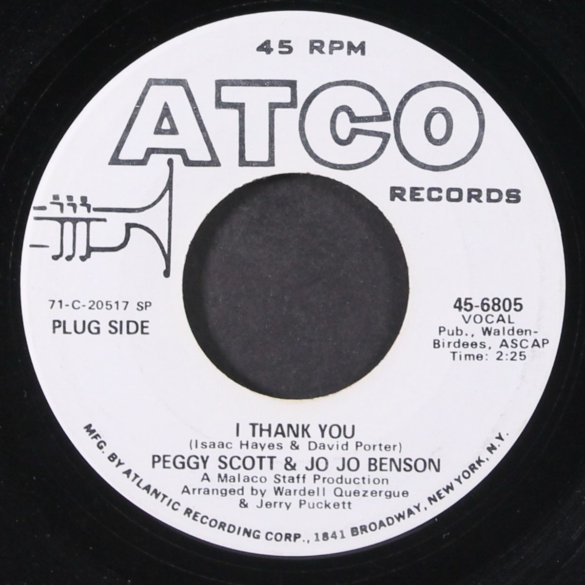 i thank you / spreadin' love by PEGGY SCOTT & JO JO BENSON