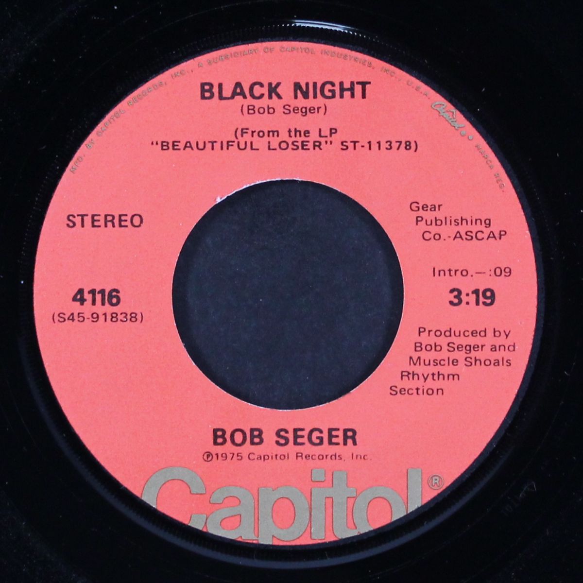 katmandu / black night by BOB SEGER
