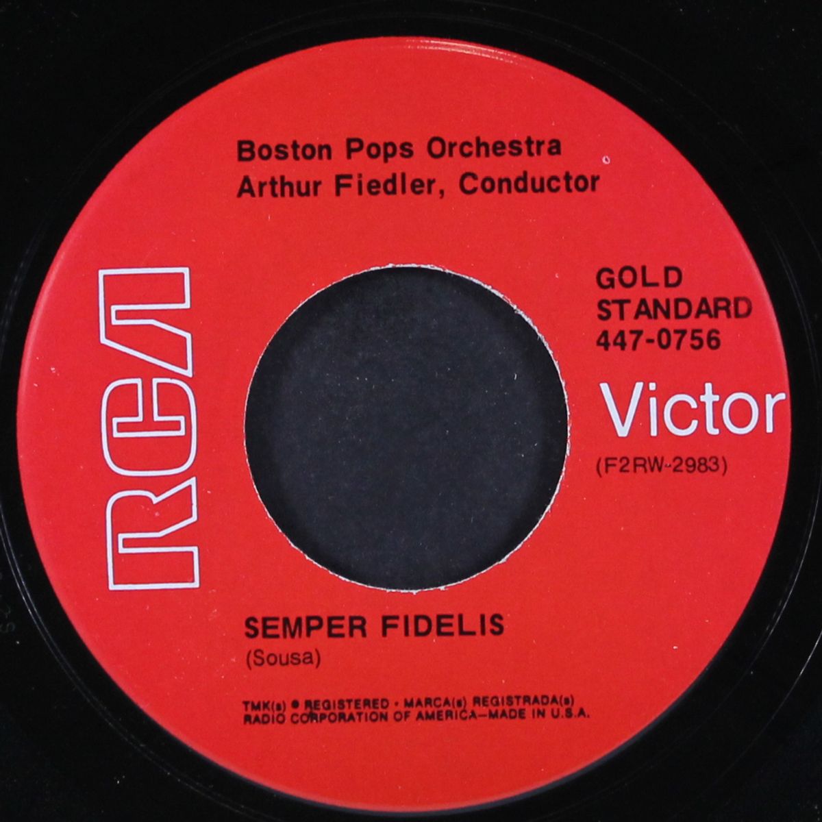 stars and stripes forever / semper fidelis by ARTHUR FIEDLER & BOSTON POPS