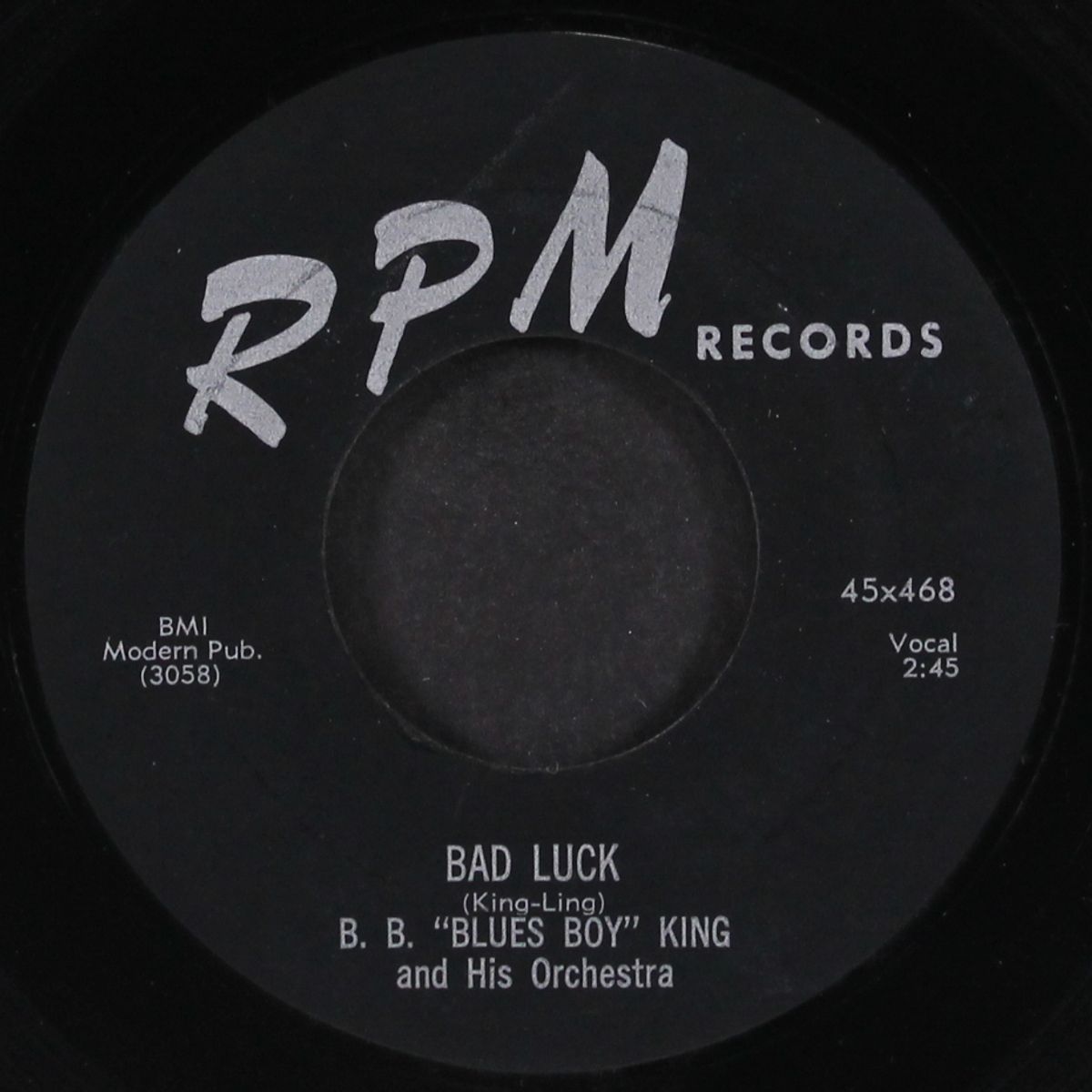 sweet little angel / bad luck by B.B. KING