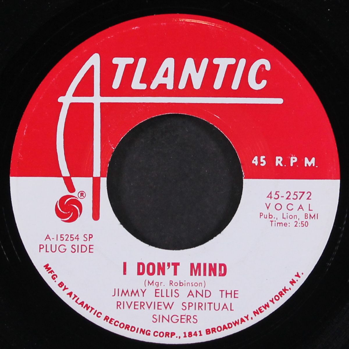 take the lord with you / i don't mind by JIMMY ELLIS