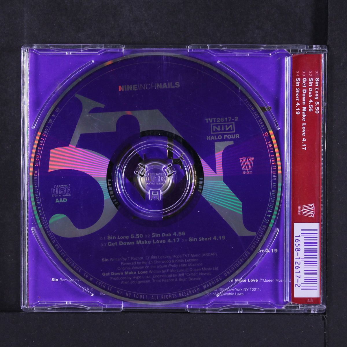 sin (long, dub & short) by NINE INCH NAILS