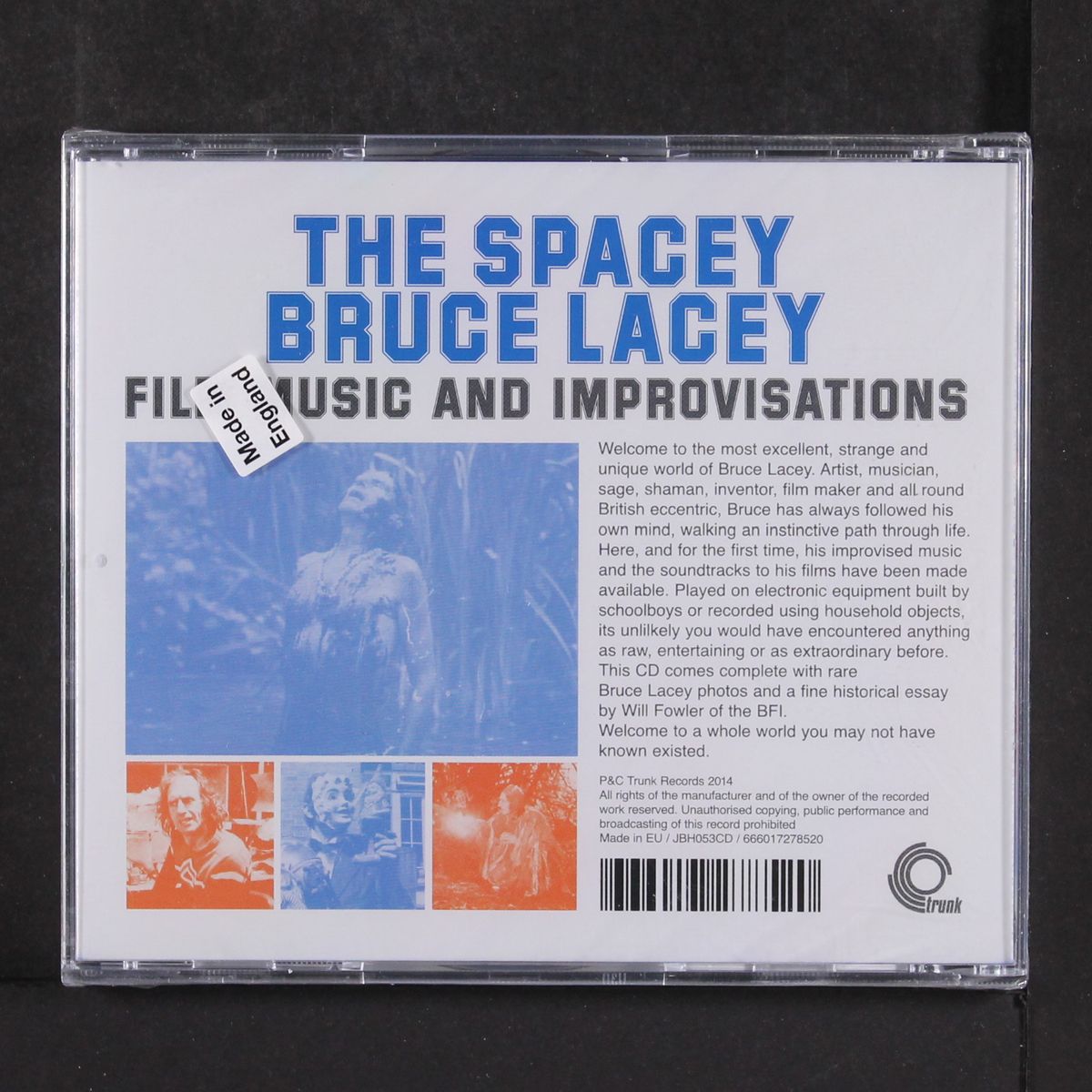 the spacey bruce lacey (film music and improvisations) by BRUCE LACEY