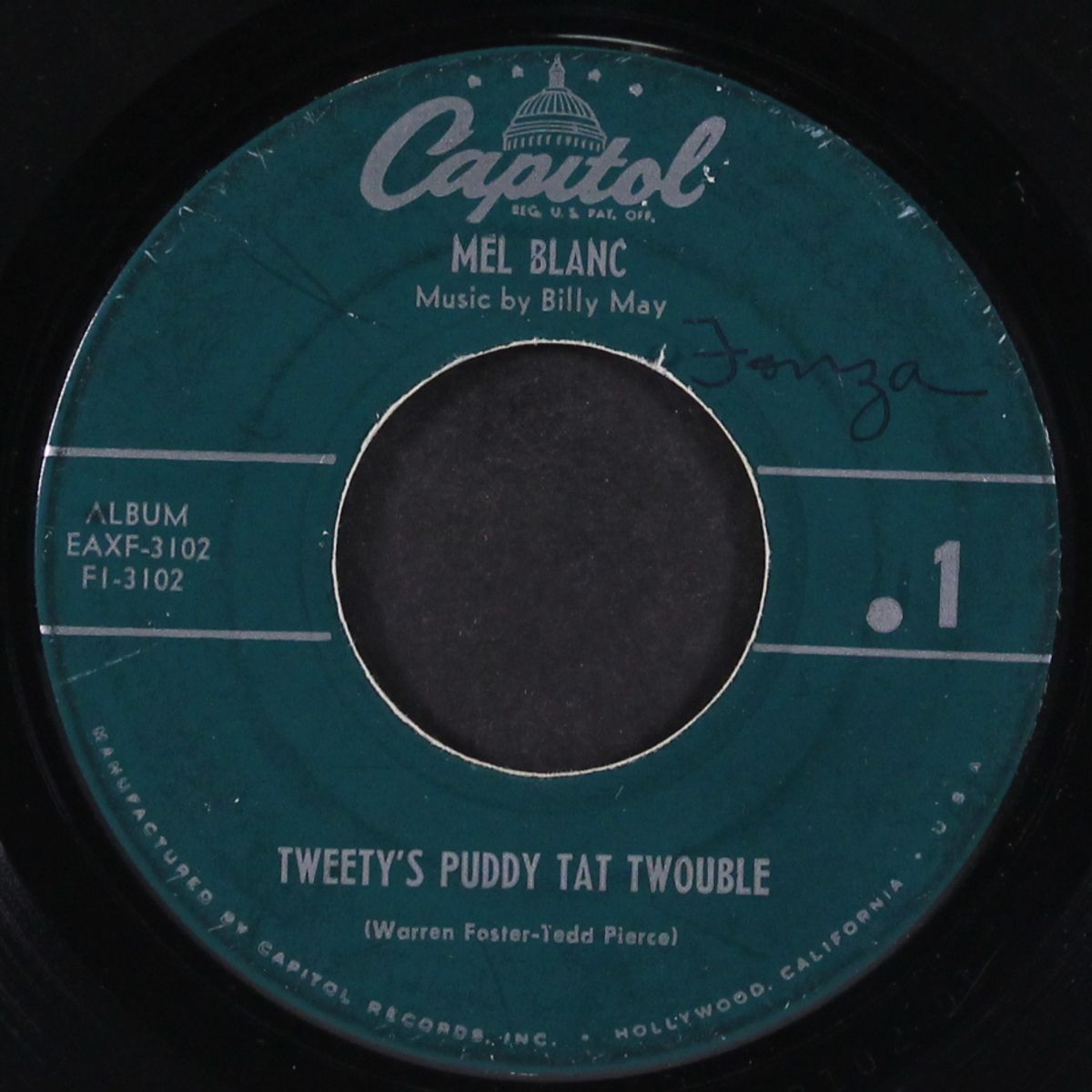 tweety's puddy tat twouble by MEL BLANC