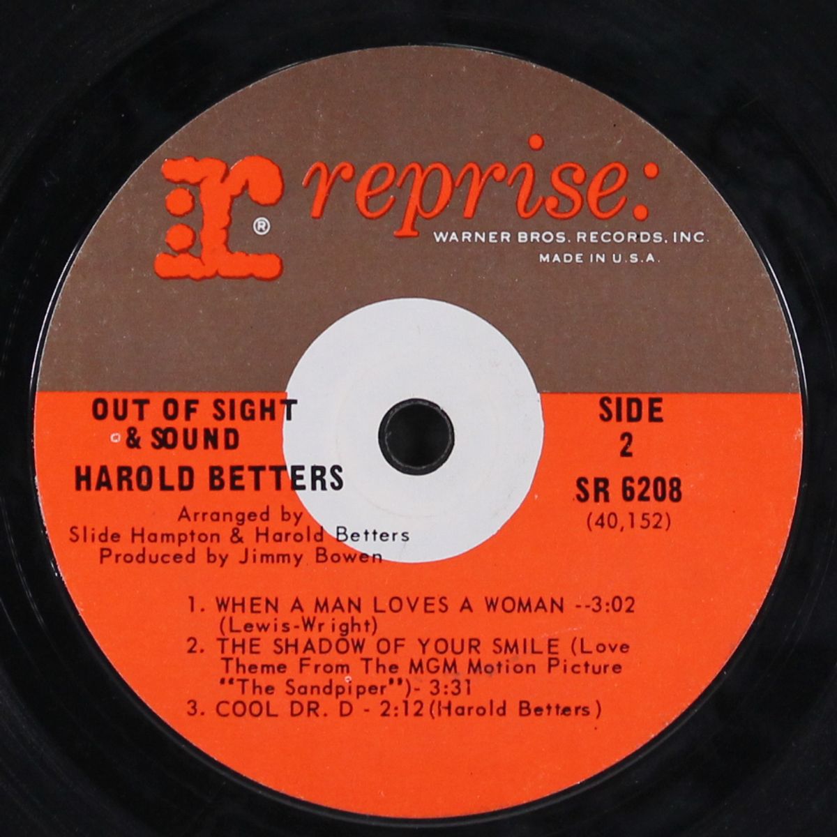 out of sight & sound by HAROLD BETTERS