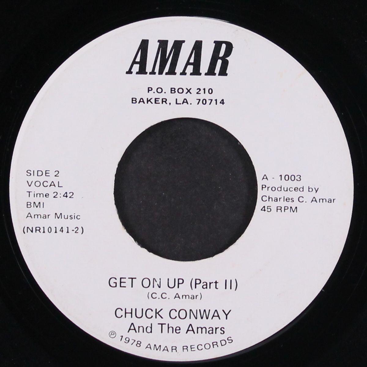 get on up / part 2 by CHUCK CONWAY