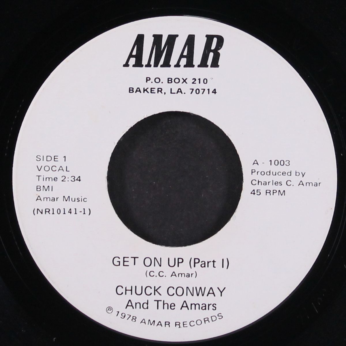 get on up / part 2 by CHUCK CONWAY