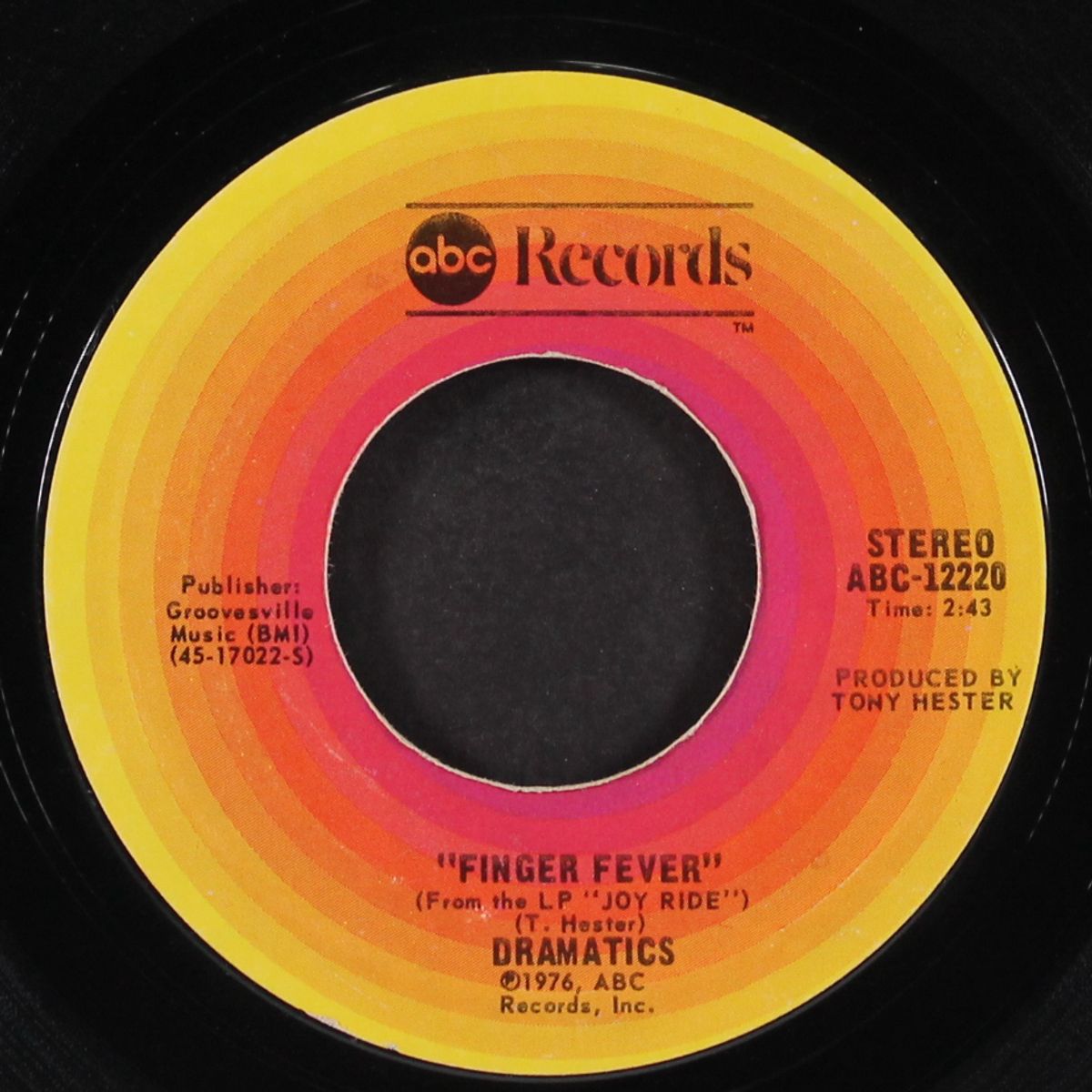 finger fever / say the word by DRAMATICS
