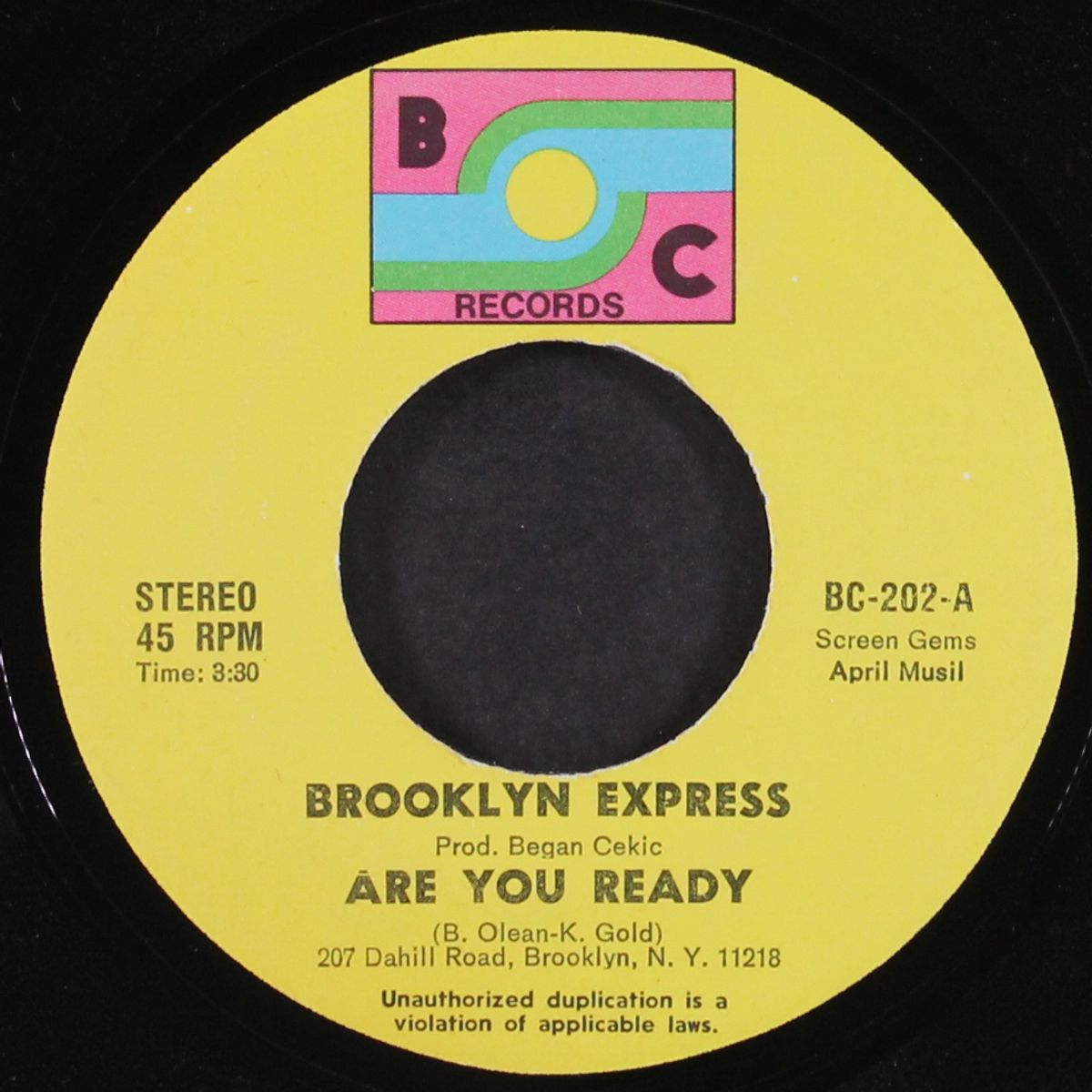 are you ready / instrumental by BROOKLYN EXPRESS