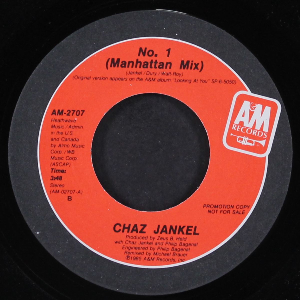 no. 1 (manhattan mix) / same by CHAZ JANKEL