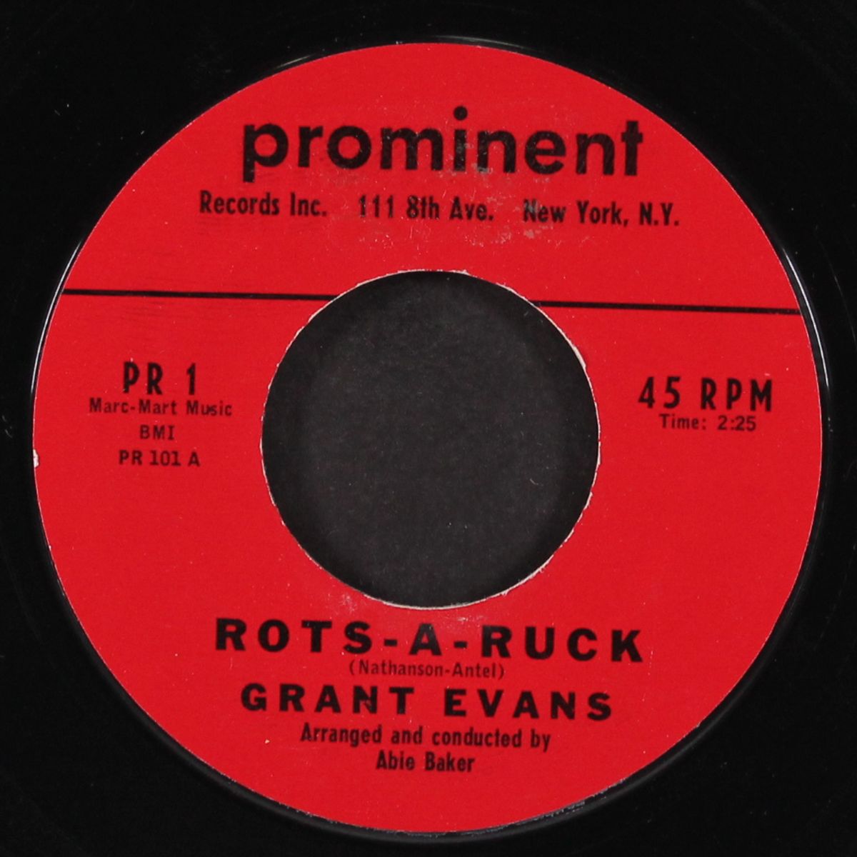 too shy to say / rots-a-ruck by GRANT EVANS
