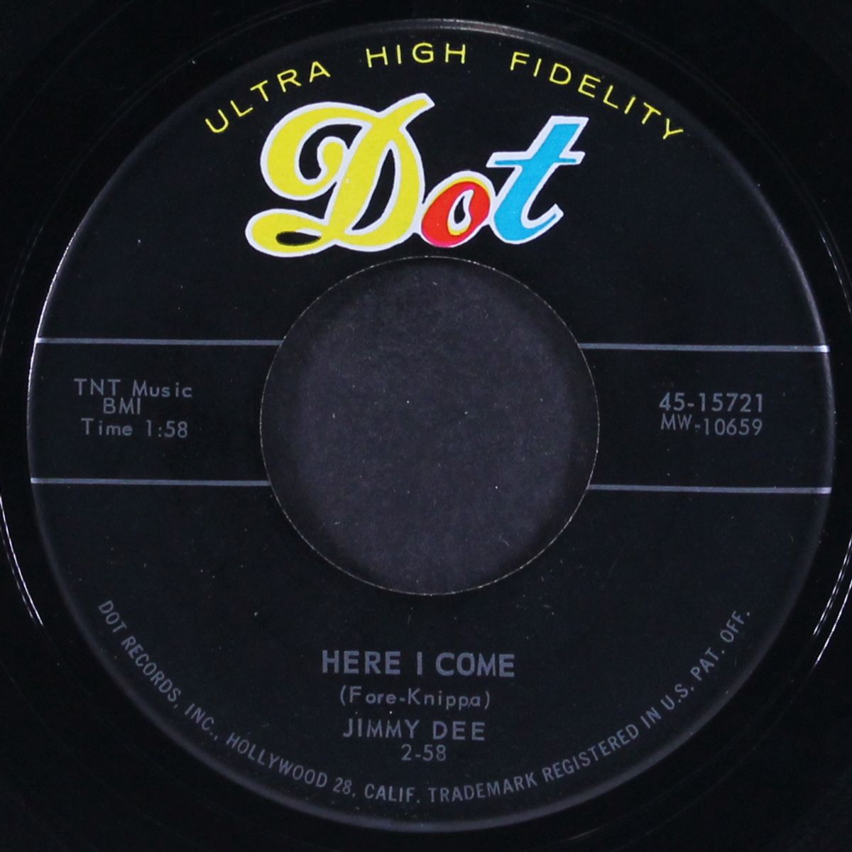 you're late miss kate / here i come by JIMMY DEE