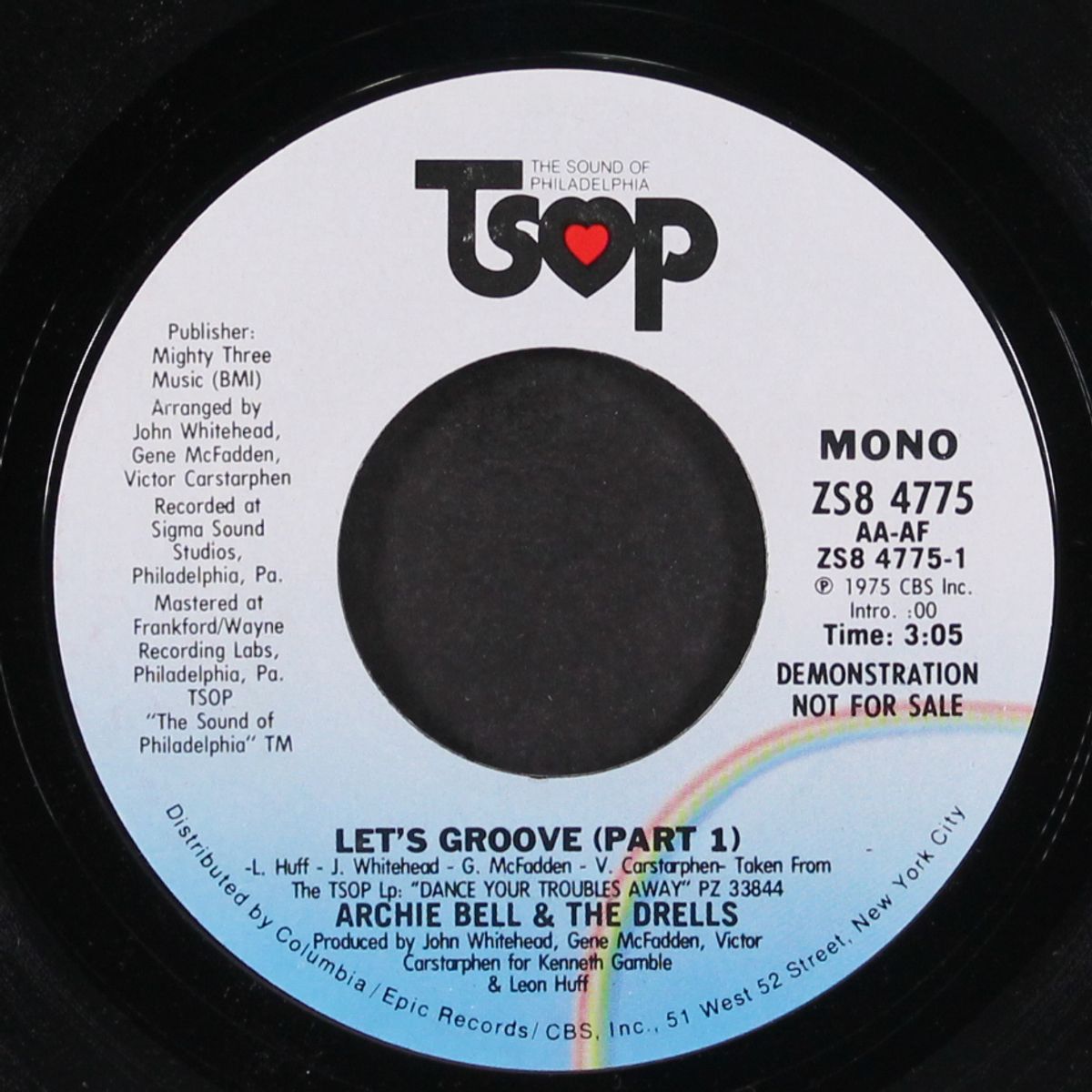 let's groove, part 1 / mono by ARCHIE BELL & DRELLS
