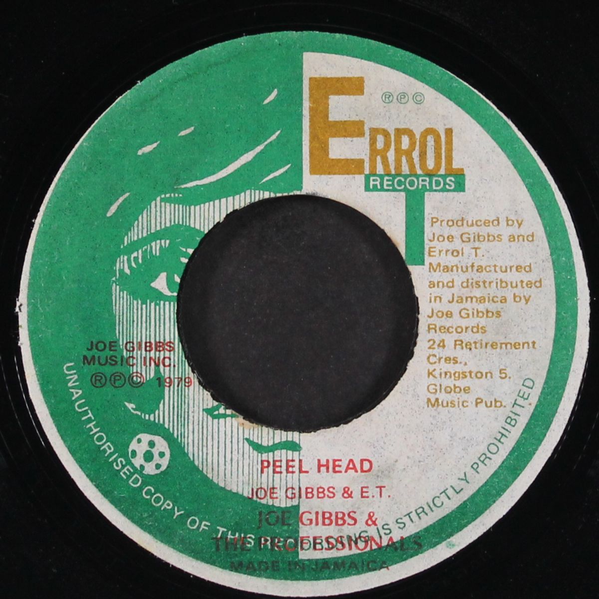 dread locks time / peel head by JUNIOR BYLES / JOE GIBBS