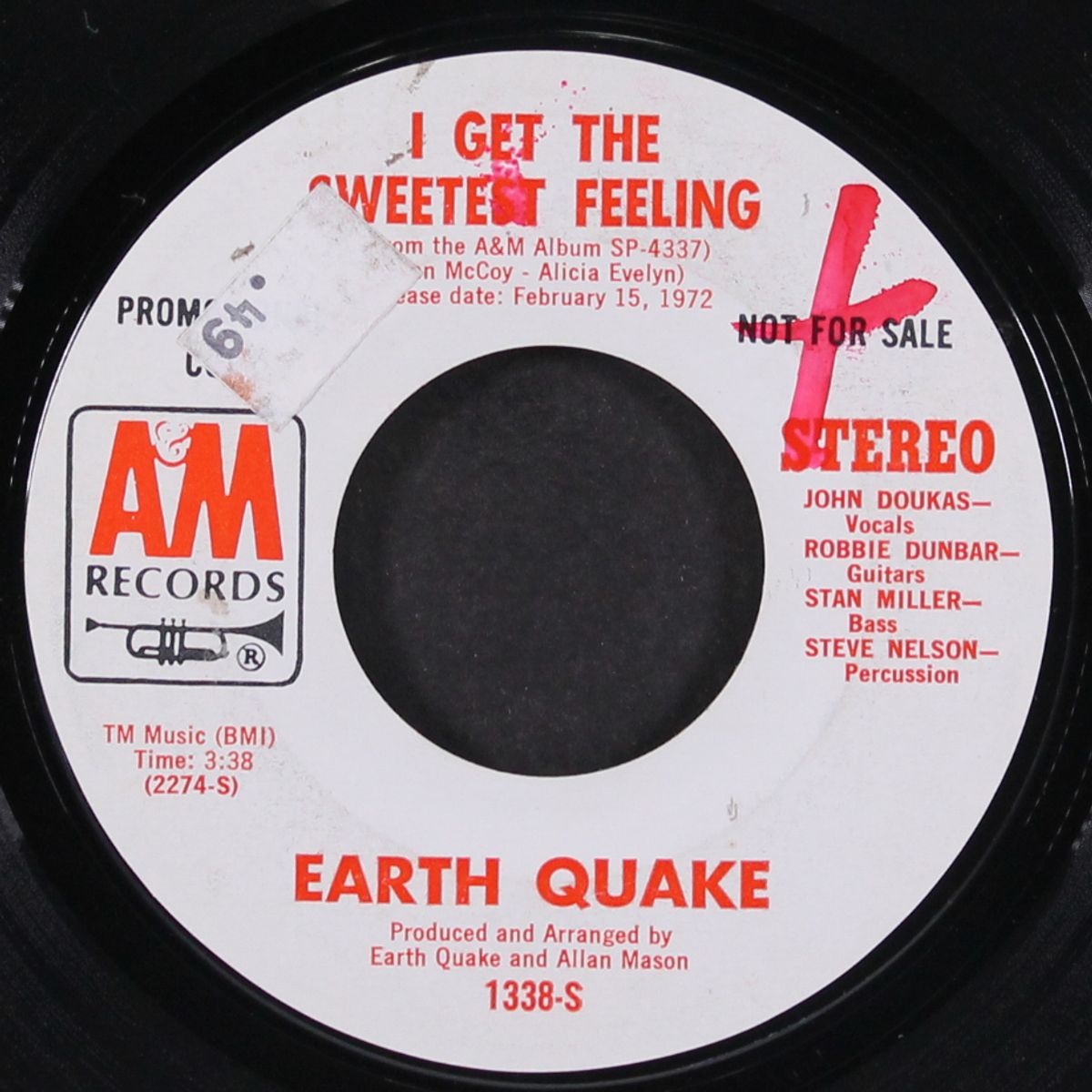 i get the sweetest feeling / mono by EARTH QUAKE