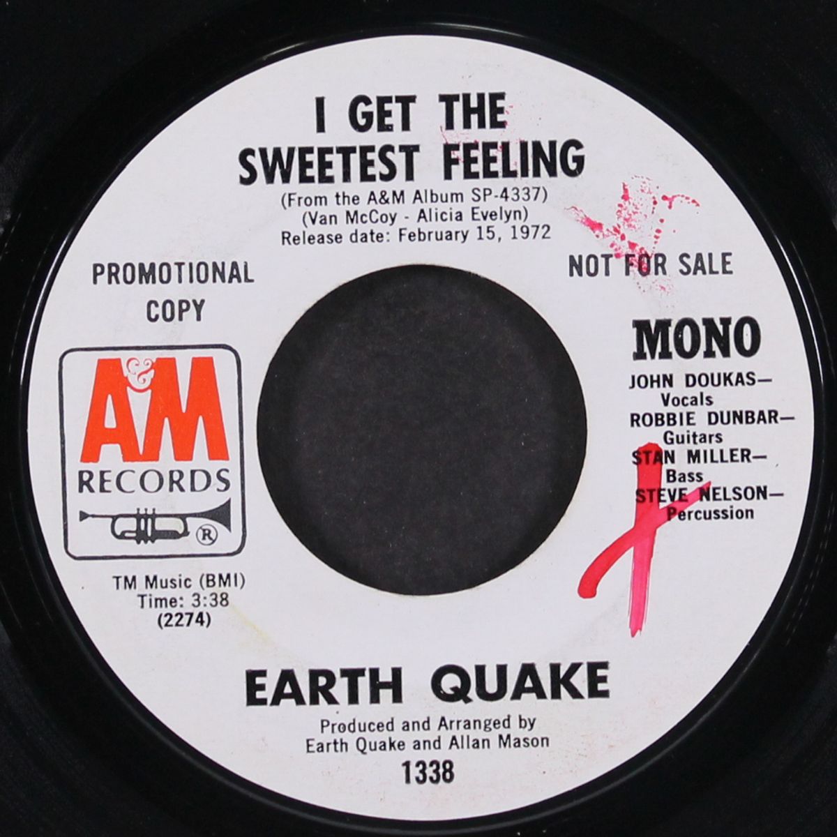 i get the sweetest feeling / mono by EARTH QUAKE
