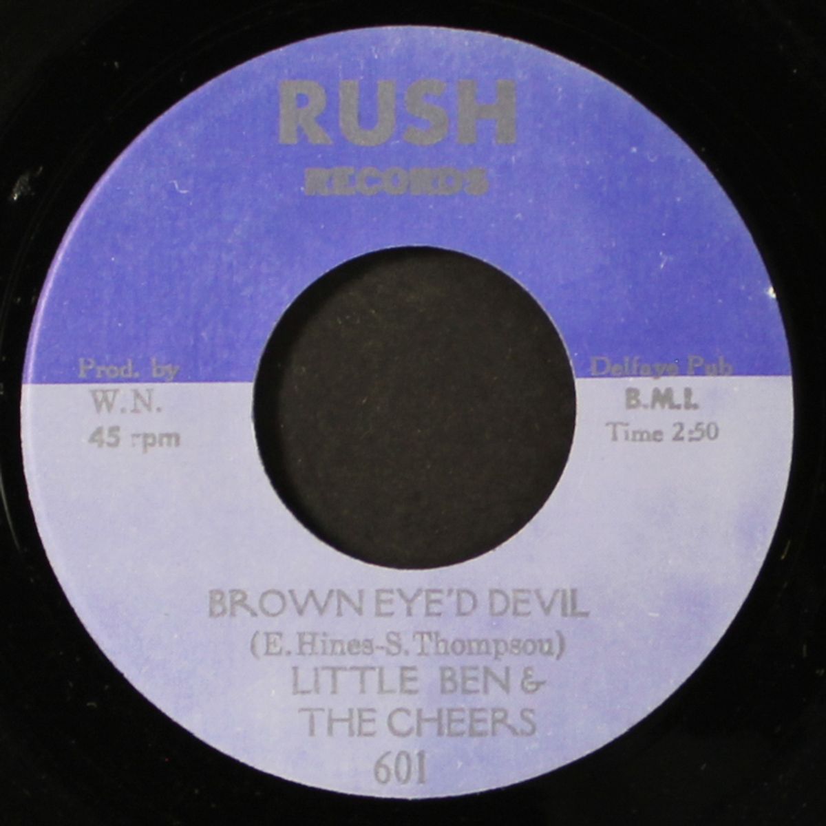 brown eye'd devil / beggar of love by LITTLE BEN & CHEERS