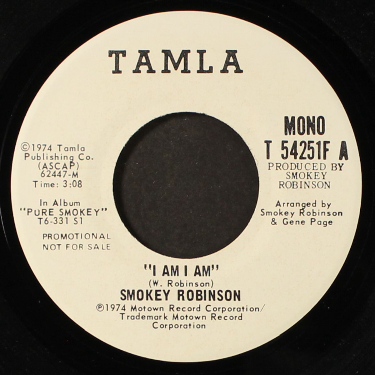 i am i am / mono by SMOKEY ROBINSON