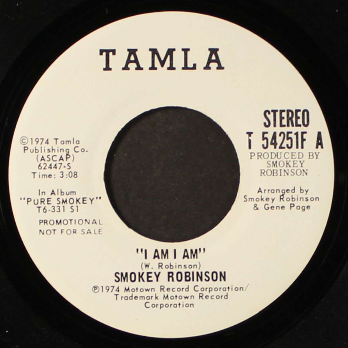 i am i am / mono by SMOKEY ROBINSON
