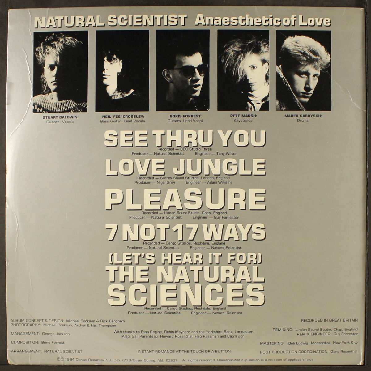 anaesthetic of love by NATURAL SCIENTIST