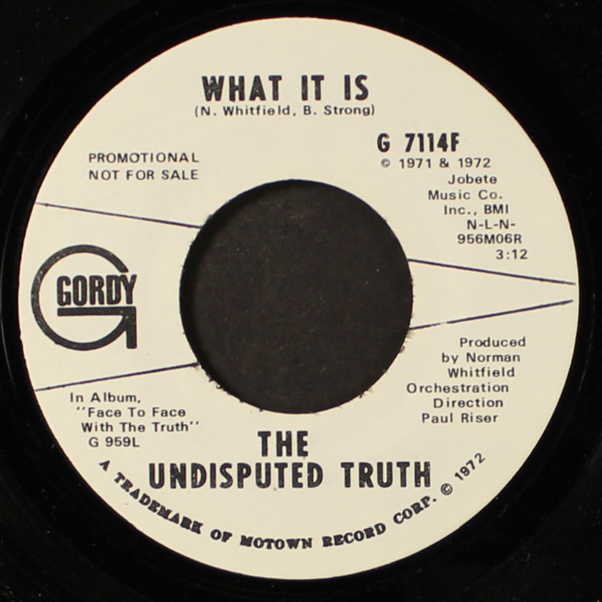 what it is / same by UNDISPUTED TRUTH